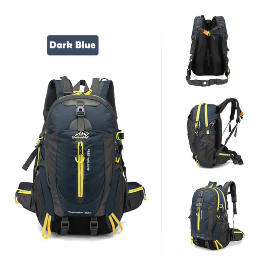 TOMSHOO 40L Water Resistant Hiking Backpack