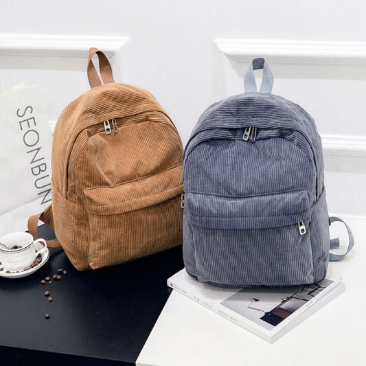 Corduroy Backpack