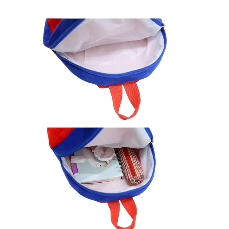 Childrens Plush Spiderman Backpack