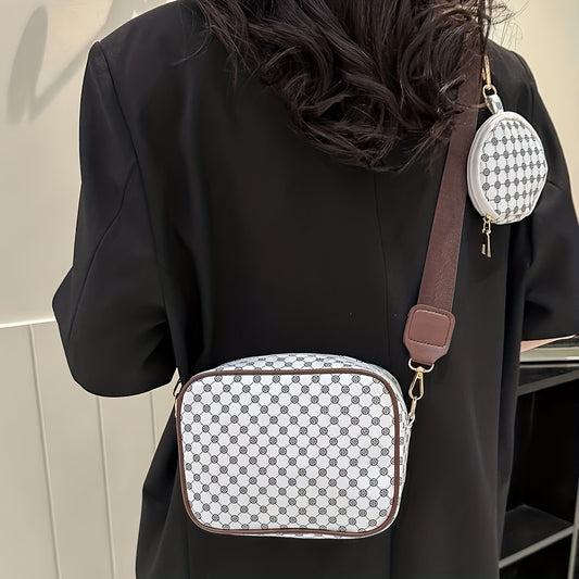 Geometric Crossbody Bag
