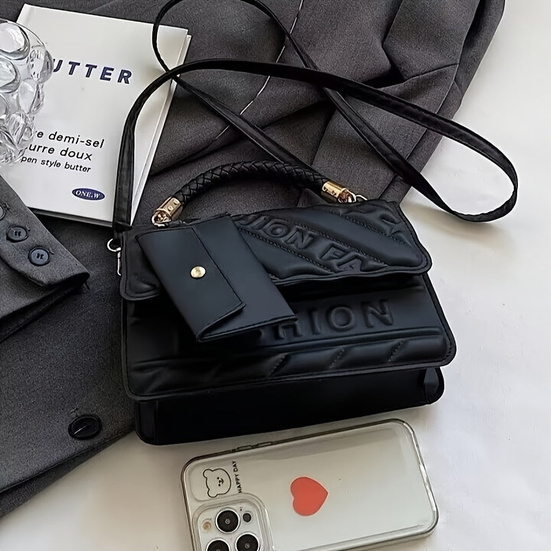 Stylish Quilted Handbag