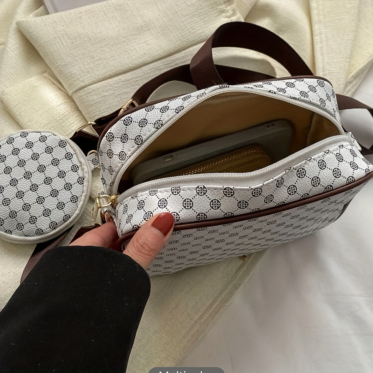 Geometric Crossbody Bag