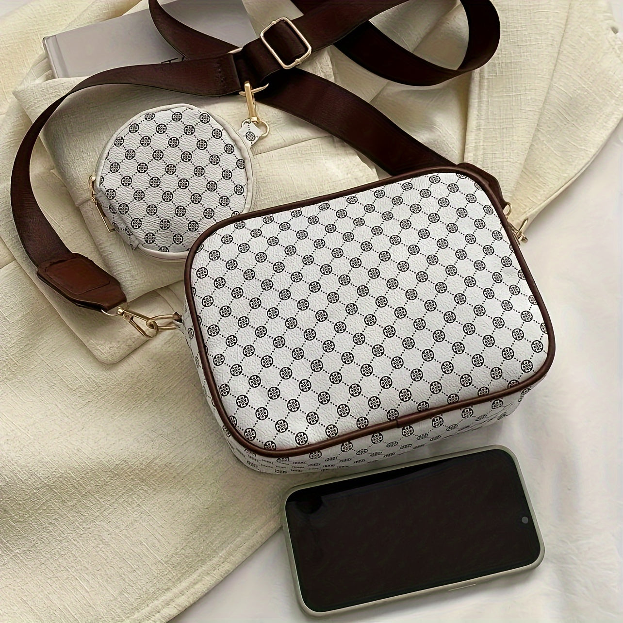 Geometric Crossbody Bag