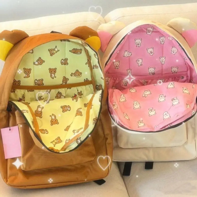 Kawaii Cute Bear Rilakkumas Backpack
