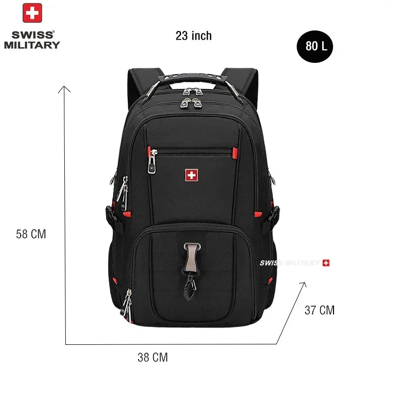 SWISS 17" Laptop Waterproof Backpack