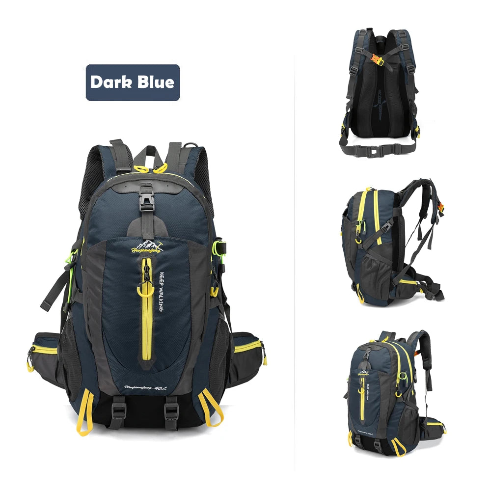 TOMSHOO 40L Water Resistant Hiking Backpack
