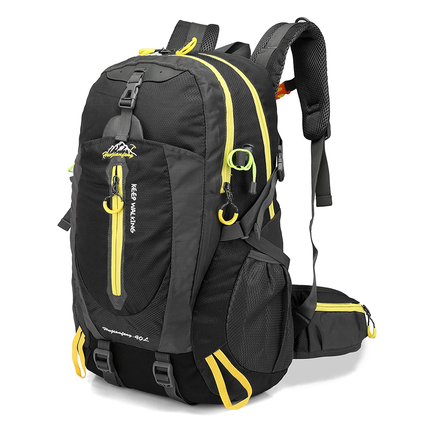 TOMSHOO 40L Water Resistant Hiking Backpack
