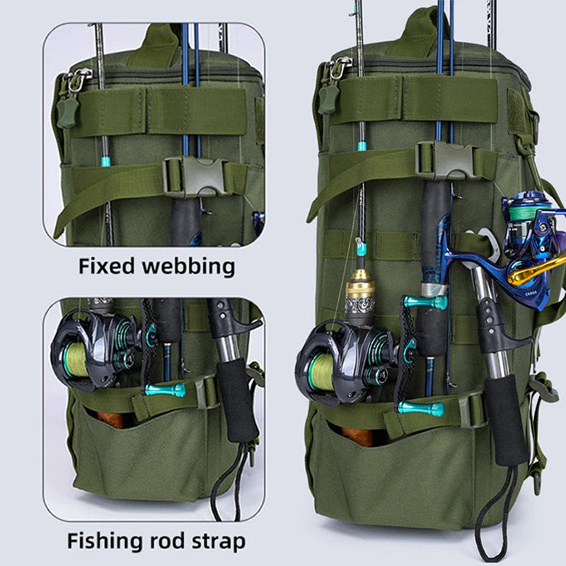TactPlus Fishing Backpack