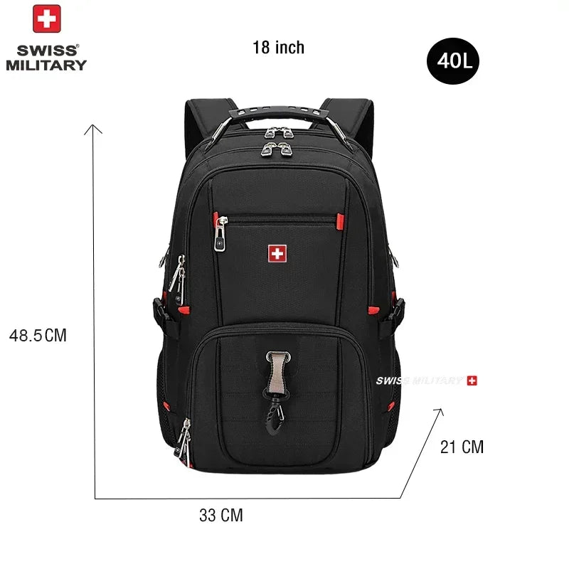 SWISS 17" Laptop Waterproof Backpack