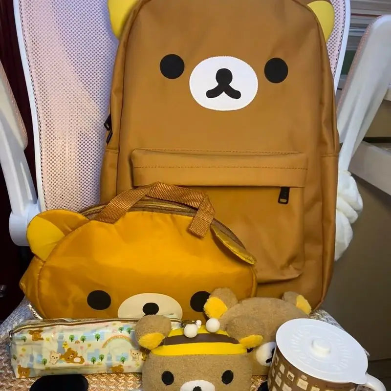 Kawaii Cute Bear Rilakkumas Backpack