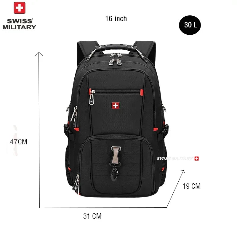 SWISS 17" Laptop Waterproof Backpack