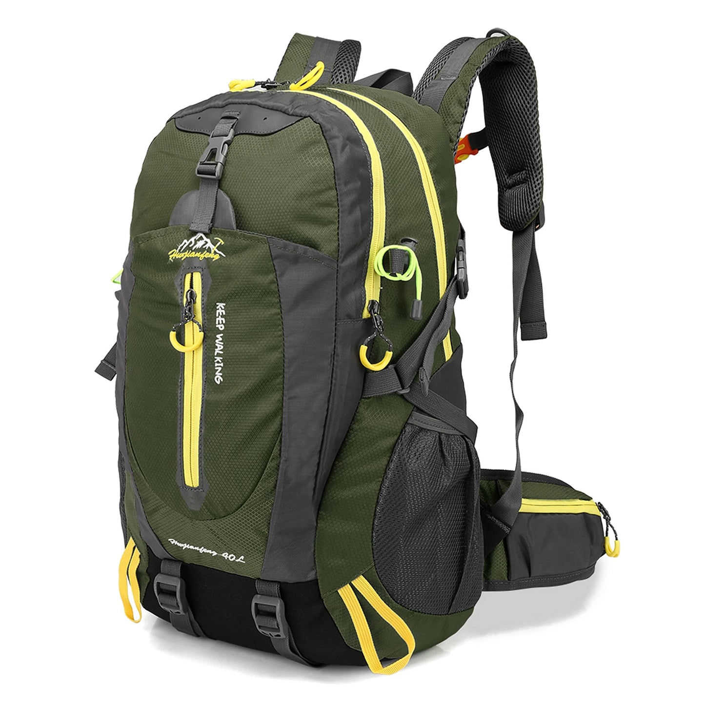 TOMSHOO 40L Water Resistant Hiking Backpack