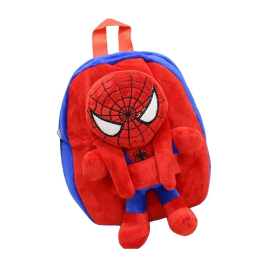 Childrens Plush Spiderman Backpack