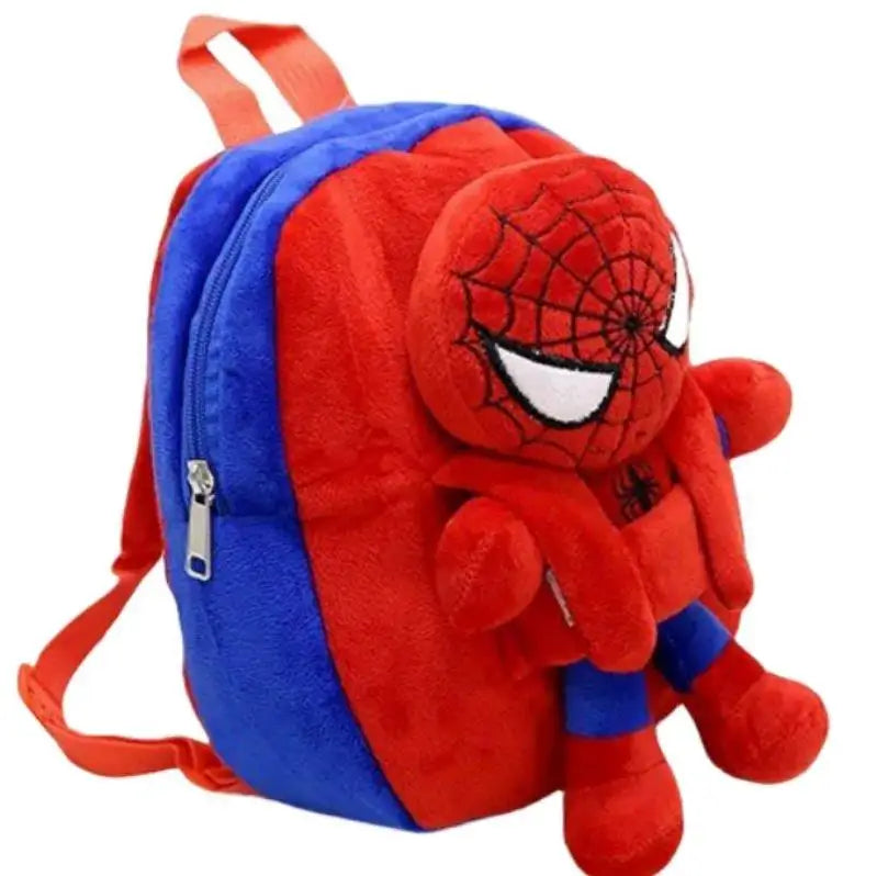 Childrens Plush Spiderman Backpack