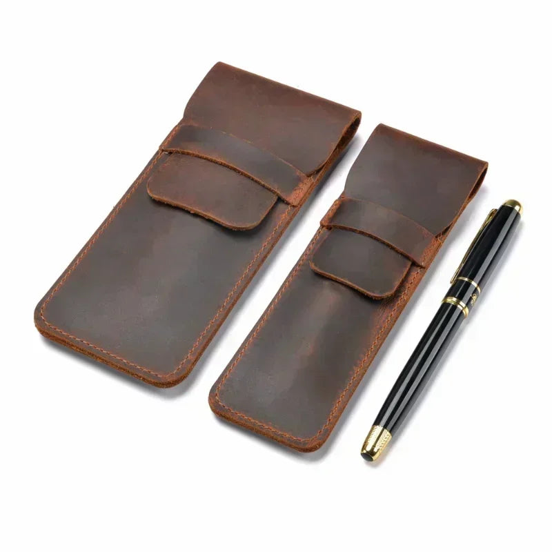 Genuine Leather Pencil Case