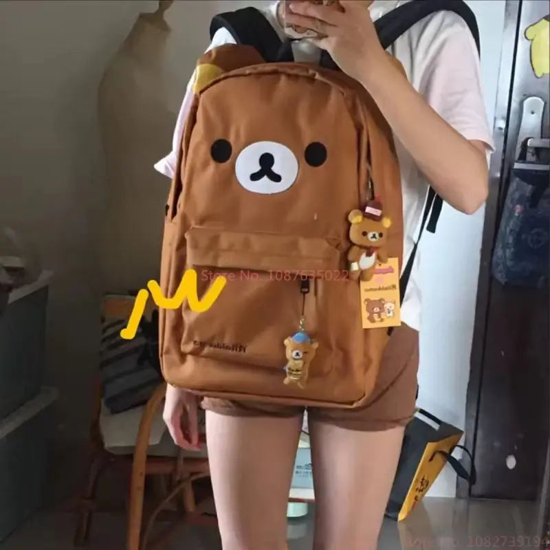Kawaii Cute Bear Rilakkumas Backpack