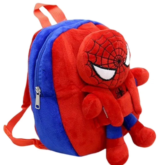 Childrens Plush Spiderman Backpack