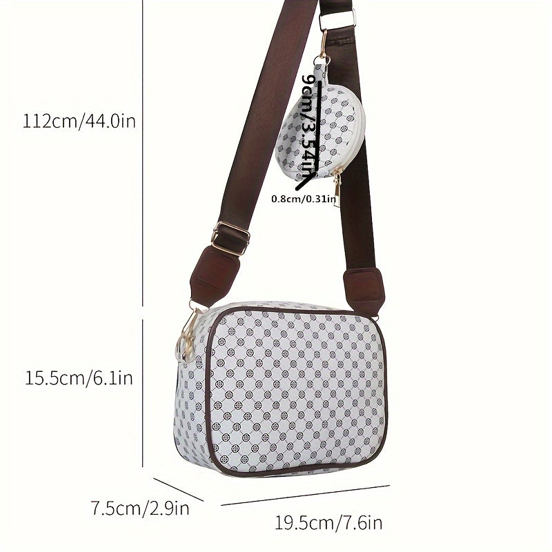 Geometric Crossbody Bag